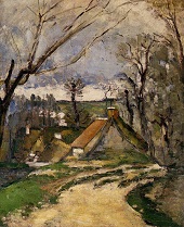 Сезанн Пейзаж Дома в Овере 1873г